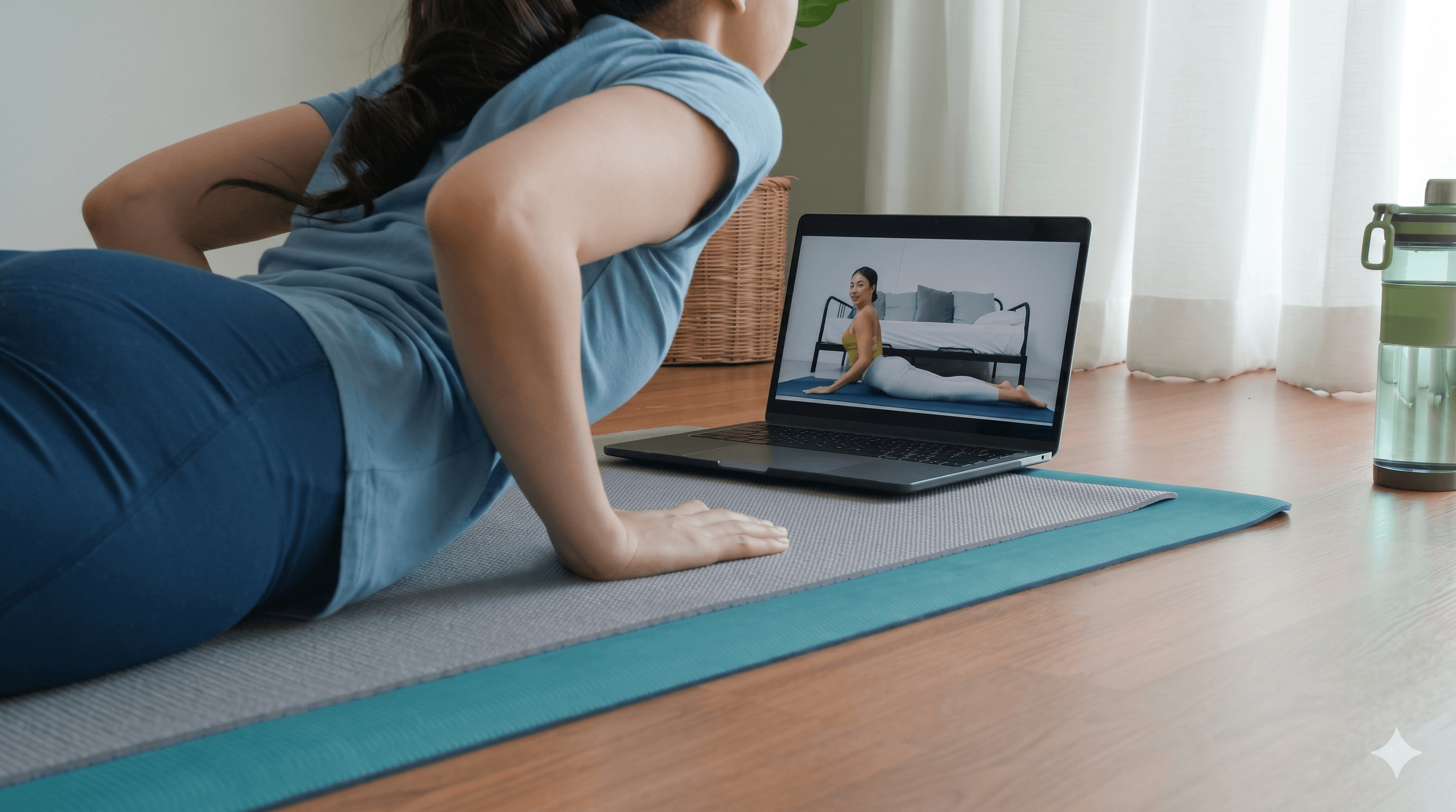 Canlı online pilates derslerinin avantajları
