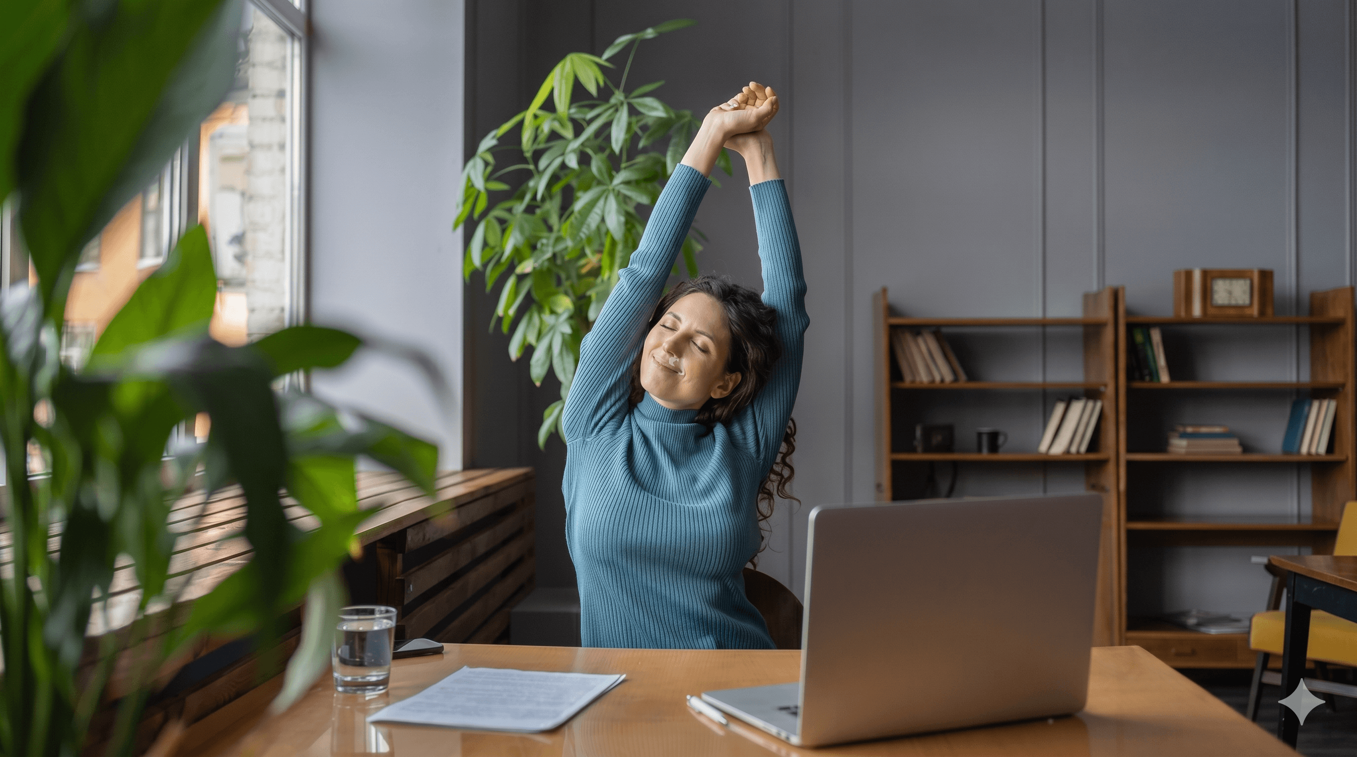 Masa başı çalışanlar için pilates rutini